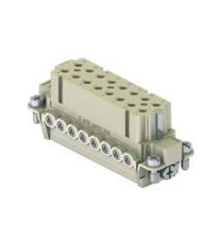 Binnenwerk Schroef 16P+A, 16A, 250V, 66.16, Female