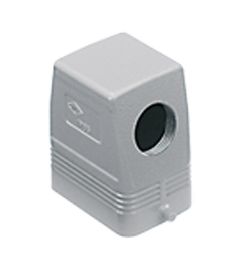 Stekkerhuis haaks hoog C-type, 2 nokken, PG21, 44.27