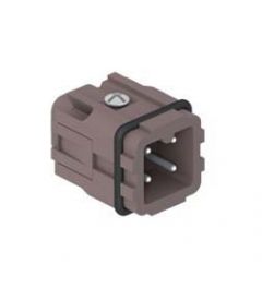 Binnenwerk Schroef 180°C 3P+A, 10A, 250V, 21.21, Male
