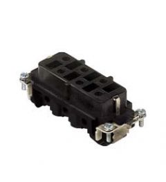 Binnenwerk Schroef 6P+A, 35A, 400/690V, 77.62, Female, zwart