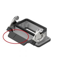 Reserve beugel voor C-Type behuizing 1 beugel 57.27, zwart