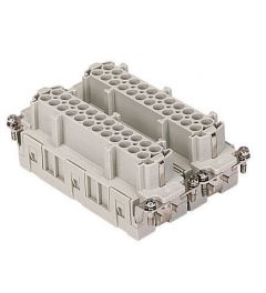 Binnenwerk Veerklem 24P+A, 16A, 500V, 104.62, Female