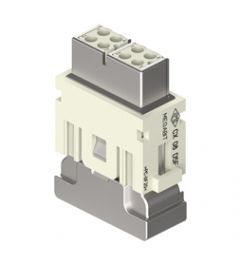 MIXO Megabit krimp 8P, 10A, 50V, Female