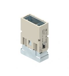MIXO megabit krimp 8P+A, 10A, 50V, Male