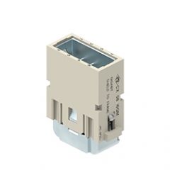 MIXO Gigabit krimp 8P+A, 5A, 50V, Male