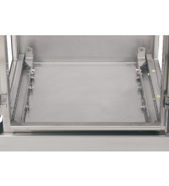 Bodemplaat gesloten B.600mm D.400mm AISI304L