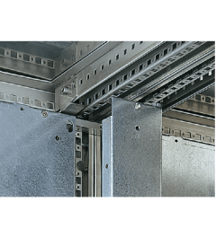 CXH tussen montageplaat voor kast H.1800mm verzinkt
