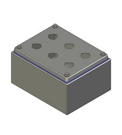 HD Drukknopkast 190mm 150mm D.100mm 6 gaten M22