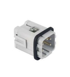 Binnenwerk veerklem JEI-Type 4P+A, 10A, 400V, 21.21, Male