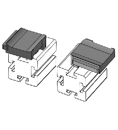 KBH-R 36-1-P80/20-40 Houder voor klittenband kabelbinders