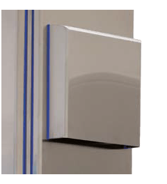 Labyrint afdekkap Hygiënisch Design B.320 H.340 AISI304L