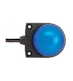 LH1D spider led dome 37mm blauw 1m kabel