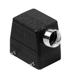 Stekkerhuis haaks hoog W-Type, 4 nokken, M32, 66.40