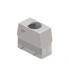 Stekkerhuis recht hoog 180°C, 4 nokken, M40, 77.27