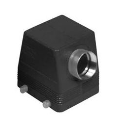 Stekkerhuis haaks W-Type, 4 nokken, M40, 77.62