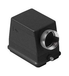 Stekkerhuis haaks W-Type, 2 nokken, M40, 104.62