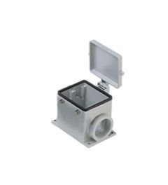 Opbouwhuis+deksel C-Type, 4 nokken, M40, 77.62