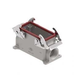 Opbouwhuis V-Type 180°C, 2 beugels RVS, M25, 77.27