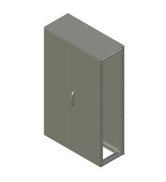 MX Vloerstaande kast 2 deuren B.1209mm H.2027mm D.518mm