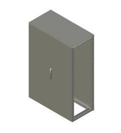 MX Vloerstaande kast 2 deuren B.1209mm H.1827mm D.618mm