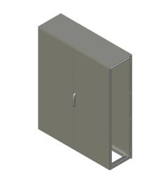 MX Vloerstaande kast 2 deuren B.1614mm H.2027mm D.518mm