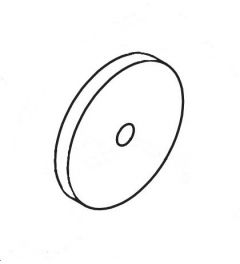 Afstandhouder 6mm PVC