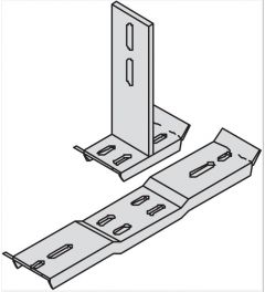 Plafondbeugel Thermisch verzinkt 270mm