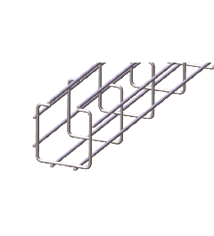 Draadgoot C-profiel RVS AISI304 70x68x3000mm