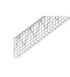 Draadgoot Horizontaal RVS AISI304 55x300x3000mm