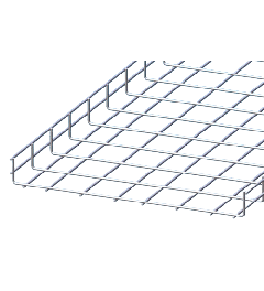Draadgoot standaard Thermisch verzinkt 55x600x3000mm-Ø5mm