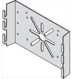 Montagebeugel Elektrolyt. verzinkt
