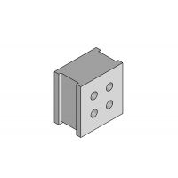 QT 4/3 QUICK cable grommet, 4x3mm, gray