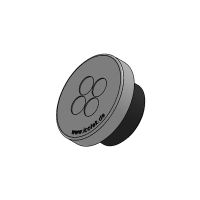 KEL-DPZ 32/ 4-2 cable entry plate M32, screw nut, gray