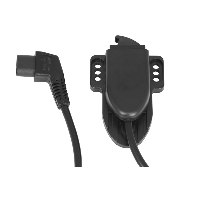 Door operated switch with cable 0.6m, plug angled, black