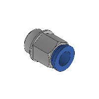 Bulkhead fitting D8