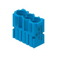 MIXO Lucht, adapter voor 3x CX MP contact, 3-6mm