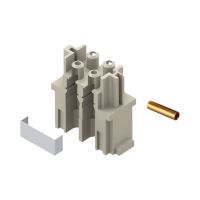 MIXO Glasvezel 4P, metalen huls, Female