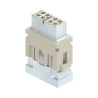 MIXO Megabit krimp 8P, 10A, 50V, Female