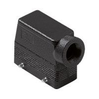 Stekkerhuis haaks hoog W-Type, 4 nokken, M40, 77.27