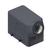 Stekkerhuis haaks E-Xtreme, 4 nokken, M25, 57.27