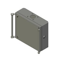 BK Bedienkast B.350mm H.300mm D.130mm + beugels