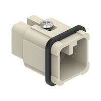Binnenwerk Krimp 7P+A, 10A, 250V, 21.21, Male