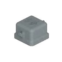 Deksel CKH-Type, 2 nokken, rubber, lus, 21.21