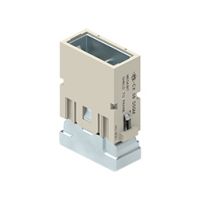 MIXO megabit krimp 8P+A, 10A, 50V, Male