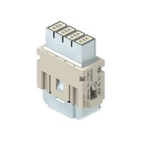 MIXO Gigabit krimp 8P+A, 5A, 50V, Female