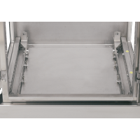 Bodemplaat gesloten B.800mm D.800mm AISI304L