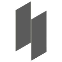 MX set (2st) zijpanelen D.818mm H.1827mm AISI304L