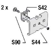 Koppelset voor S26-S36 RVS AISI316