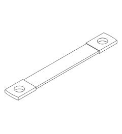 MB200/16/M5+M6 aardlitze 200mm, 16mm², M5+M6