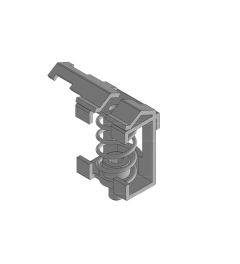 SKZ 3-8 mm EMC shield clamp, screw mounting M4